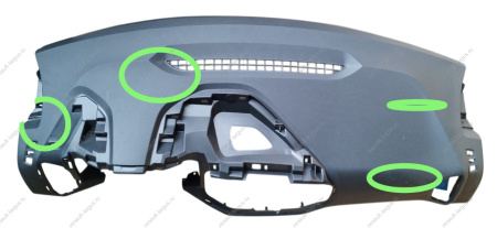 УЦЕНКА Панель приборов новая LADA XRAY (верхняя часть) (крышка) ( Множество незначительных царапин ) АвтоВАЗ