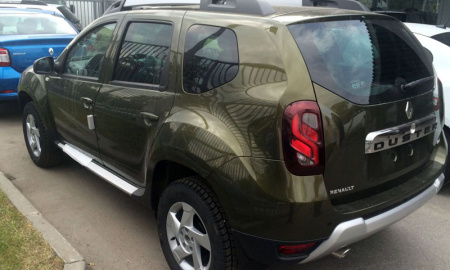 Крыло переднее правое RENAULT Duster крашеное Хаки DNP Api