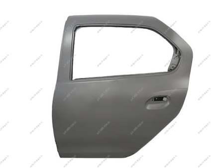 Дверь RENAULT Logan/Sandero задняя правая 2014- без отверст под молдинг Gamma