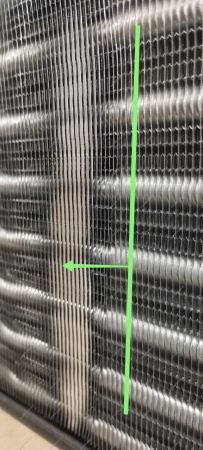 УЦЕНКА Радиатор охл новый LADA Largus/RENAULT Duster с кондиц.(боков крепл)( Отломано одно нижн.крепл, Два загиба ламелей) 16 кл. 214107888R Termal