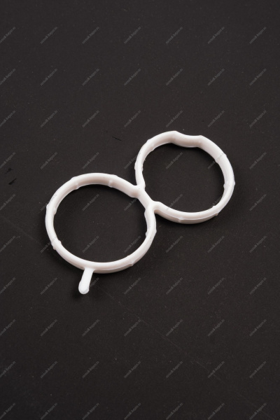 Комплект уплотнителей для ресивера и дроссельной заслонки с электронной педалью газа БЕЛЫЙ 3шт к-т ВАЗ-21116 БРТ