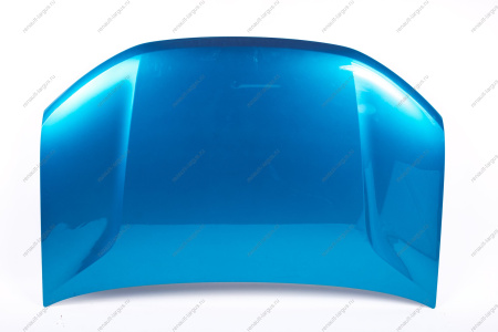 Капот LADA Largus (FL)/Cross (FL) крашеный в цвет 498 Лазурно синий ( Cеребристый темно-синий), герметик только по шву Lada