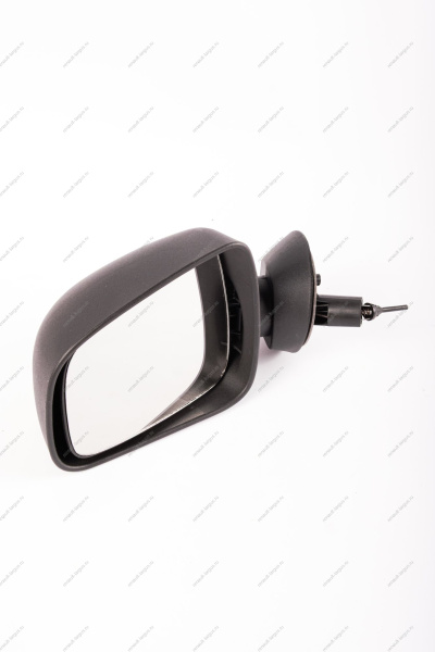 Зеркало левое LADA Largus/Лада Ларгус мех. трос в сборе цельнокорпусное ГрандРиал