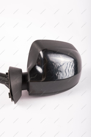 Зеркало левое LADA Largus/Лада Ларгус мех. трос в сборе с накладкой противоослепляющее ГрандРиал