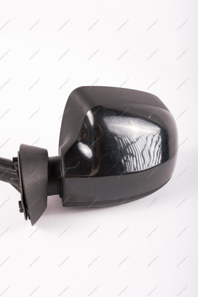 Зеркало левое LADA Largus/Лада Ларгус мех. трос в сборе с накладкой противоослепляющее ГрандРиал