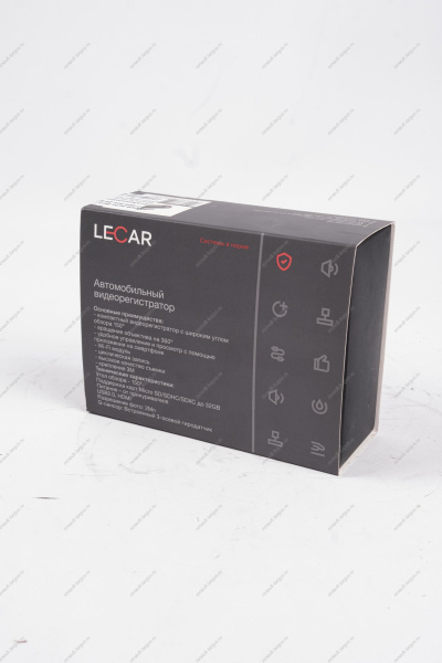Видеорегистратор 1920х1080, обзор 150*, 3-х осевой городатчик, Wi-Fi модуль LECAR Lada