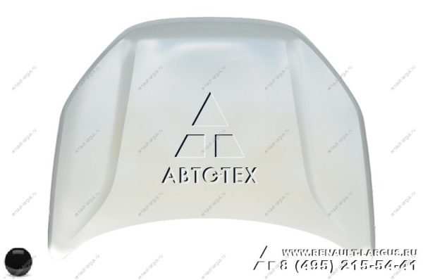 Капот LADA Vesta Sedan/SW/ SW Cross/Веста в цвет 676 Черная жемчужина (черный), герметик только по шву АвтоВАЗ
