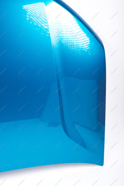 Капот LADA Largus (FL)/Cross (FL) крашеный в цвет 498 Лазурно синий ( Cеребристый темно-синий), герметик только по шву Lada