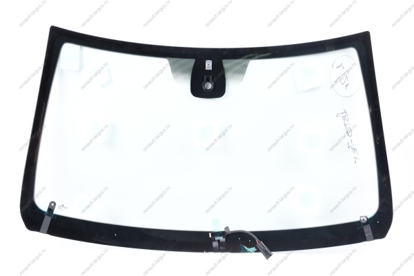 Стекло ветрового окна с пластиной крепления зеркала и кольцом датчика дождя в сборе (электрообогреваемое)( LADA Largus (FL) NEW (AGC) Lada