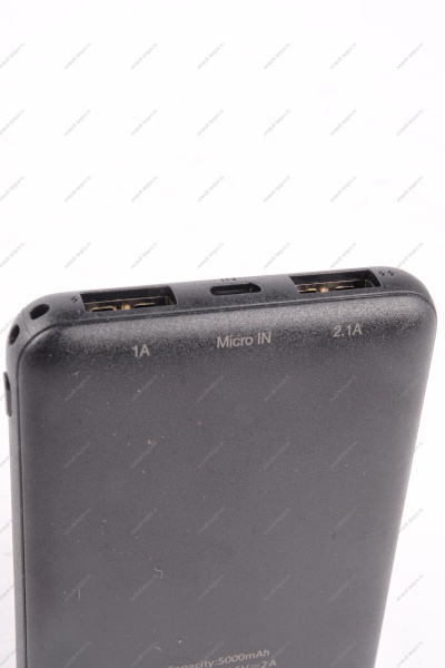 Внешний аккумулятор, 5 000mAh , USB LECAR Lada
