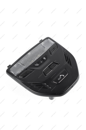 Блок освещения салона LADA Vesta/XRAY 1-го ряда (для а/м с ЭРА ГЛОНАСС) (цвет ЧЕРНЫЙ) Lada