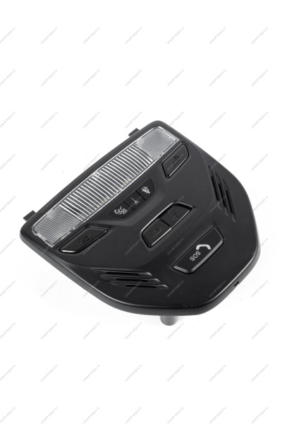 Блок освещения салона LADA Vesta/XRAY 1-го ряда (для а/м с ЭРА ГЛОНАСС) (цвет ЧЕРНЫЙ) Lada