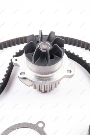 Ремень ГРМ Lada Largus /2190 двигат.8кл 11189 (ширина 17мм, 113 зуб) (комплект) с роликом 21116-1006238-00 + водяной насос Gates