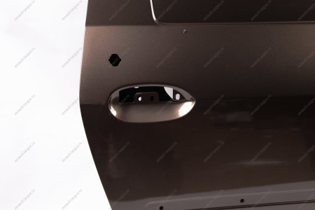 Дверь LADA Largus задняя правая (глухая) крашеная (с отв. под молдинг) 250 Брюн Lada