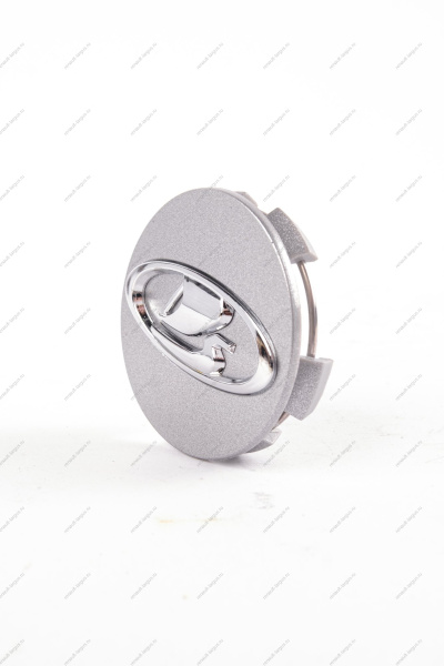 Колпак колеса LADA XRAY/Vesta/Granta Fl (с пружинкой , черный с хромом)к литому диску КиК Lada