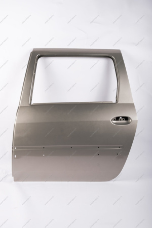 Дверь задняя левая (под стекло) LADA Largus/Лада Ларгус крашеная (с отв. под молдинг) 242 Серый базальт (Серо-бежевый) Lada