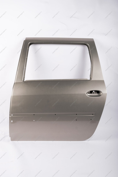 Дверь задняя левая (под стекло) LADA Largus/Лада Ларгус крашеная (с отв. под молдинг) 242 Серый базальт (Серо-бежевый) Lada