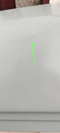 РОЗНИЦА Дверь багажн. новая LADA Largus (FL) NEW лев (с окном, с отв под камеру) ( Один мелкий тычок в верхней части ) Lada