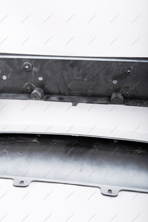 Бампер передний LADA Vesta Sedan/SW в цвет (без заглуш под букс крюк) 221Ледниковый (белый) Кампласт