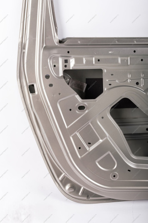 Дверь задняя левая (под стекло) LADA Largus/Лада Ларгус крашеная (с отв. под молдинг) 242 Серый базальт (Серо-бежевый) Lada