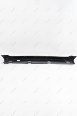 Накладка переднего бампера центральная (цвет серебристый) Lada Largus Cross до 2021г. (ORIGINAL) Lada