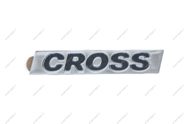 Орнамент LARGUS Cross на дверь задка ,CROSS, (черный) Lada