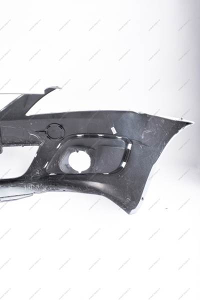 Бампер передний LADA Largus/Лада Ларгус крашеный 221 Ледниковый (Белый) без заглушки под букс. крюк Lada