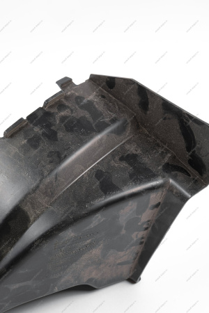 Щиток переднего бампера нижний LADA Largus/Лада Ларгус правый (раструб) воздухонаправляющий Lada