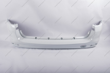 Бампер задний LADA Largus/Лада Ларгус крашеный 221 Ледниковый (Белый) (без отв под парктроник) Lada