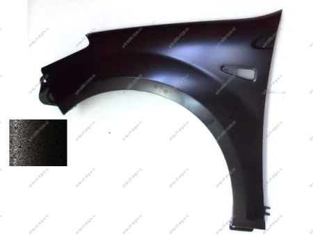 Крыло левое RENAULT Sandero крашеное Noir nachre 676 Черная жемчужина API