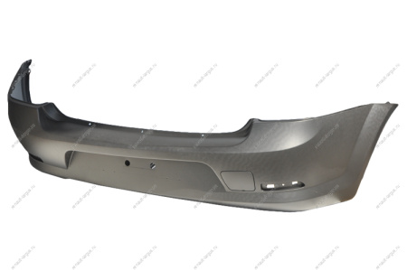Бампер задний черн. RENAULT Logan/Рено Логан после 2010г грунт.8200752683 OEM