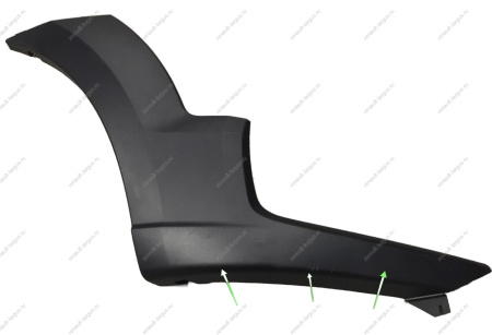 УЦЕНКА Накладка новая LADA Largus Cross (FL) NEW переднего бампера правая (с клипсами и лентой)( Множество царапин )