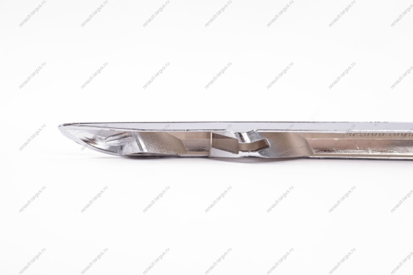 Молдинг переднего бампера верхний левый (хром) LADA Vesta FL/ Vesta SW Cross FL Lada