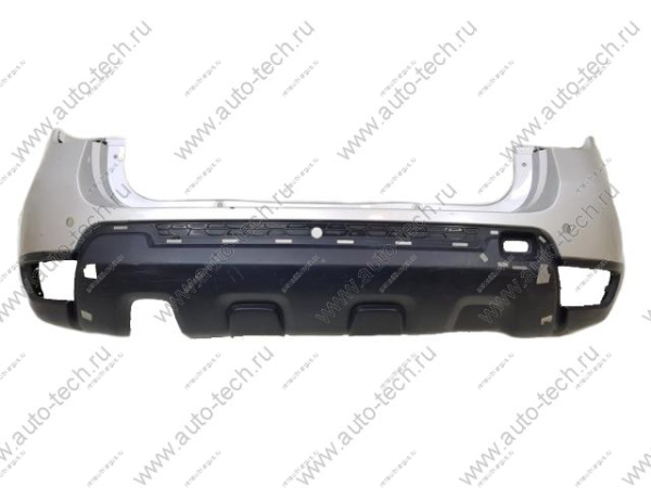 Бампер задний RENAULT Duster с отверт. под датчики под накладку 2015- Bodyparts