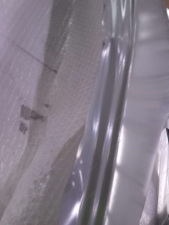 УЦЕНКА Боковина новая кузова задняя левая (заднее крыло + порог) (катафорезный грунт) LARGUS Cross Lada