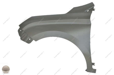 Крыло LADA XRAY переднее левое крашеное 242 Серый базальт (серо-бежевый) АвтоВАЗ