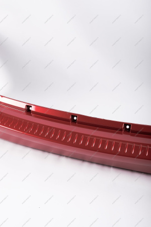 Бампер задний LADA Largus/Лада Ларгус крашеный 124 Огненно-красный Lada