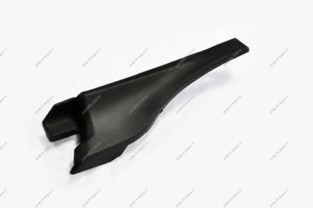 Заглушка решетки LADA Largus/Лада Ларгус воздухозаборника правая (уголок) (накладка петли капота) ASAM-SA