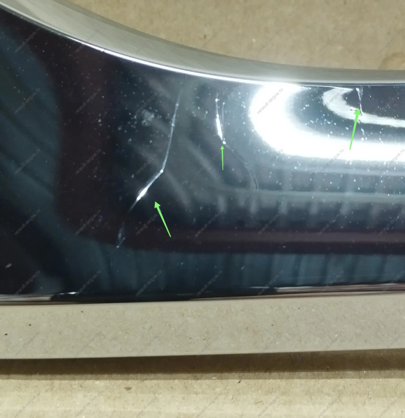 Молдинг новый 2 LADA Vesta SW Cross FL переднего бампера нижний правый (хром) Lada