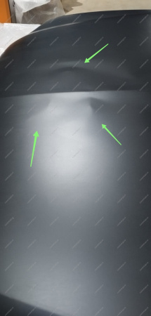 УЦЕНКА Капот новый LADA Largus/RENAULT Logan ( крупные вмятины ) Начало