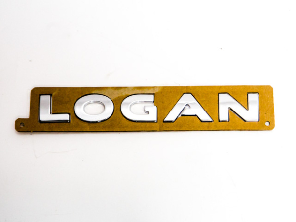 Эмблема RENAULT Logan/Рено Логан крышки багажника 2014- "LOGAN" Renault