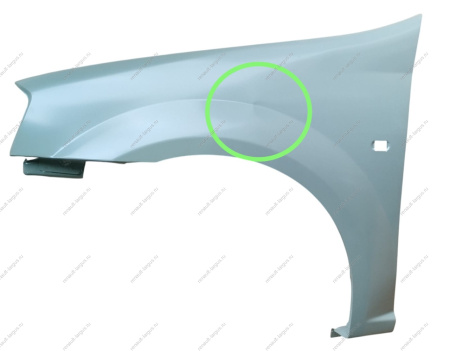 РОЗНИЦА Крыло новое LADA Largus/RENAULT Logan 04-13 переднее левое ( залом на арке) SIMVI