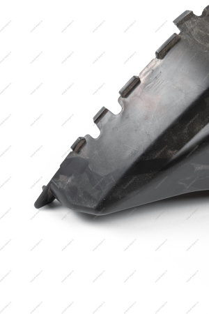 Щиток переднего бампера нижний LADA Largus/Лада Ларгус правый (раструб) воздухонаправляющий Lada