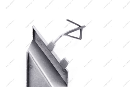 Крышка окна под переднюю буксирную проушину в цвет 691 Платина (Серебристый)LADA Vesta FL Lada