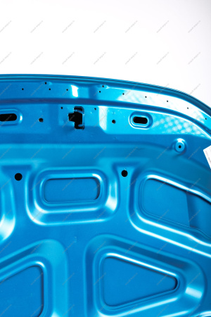 Капот LADA Largus (FL)/Cross (FL) крашеный в цвет 498 Лазурно синий ( Cеребристый темно-синий), герметик только по шву Lada