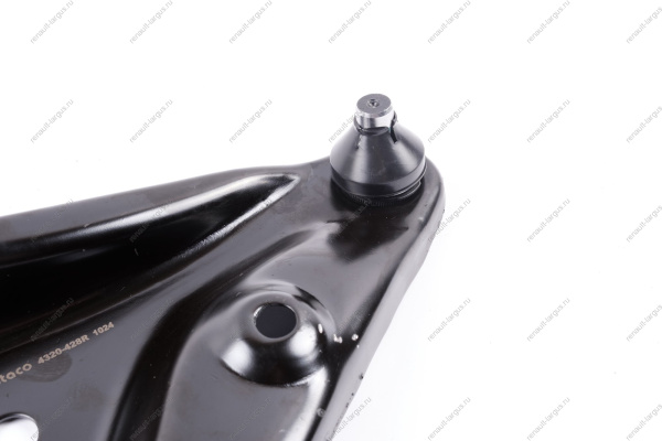 Рычаг LADA Largus/Logan 2014- передний левый(с боковой проточкой) METACO