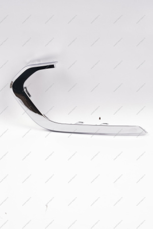 Молдинг переднего бампера нижний левый (хром) LADA Largus (FL) NEW Россия