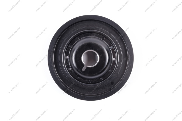 Шкив коленвала ремня генератора под ГУР с кондиционером двигат. K4M RENAULT Logan Sat