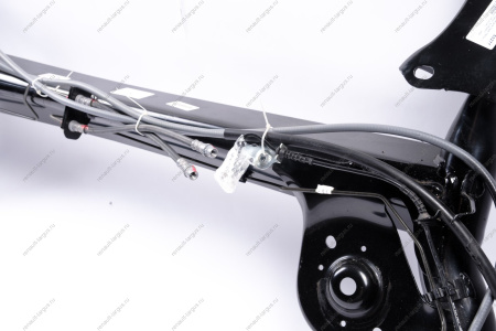 Балка заднего моста LADA Largus/Лада Ларгус с шарнирами (с сайленблоками) в сборе с тормозными барабанами ORIGINAL Lada