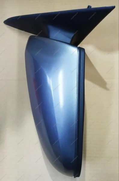 Зеркало LADA Vesta левое в сборе ( электропривод, обогрев, указатель поворота ) Цвет 608 Плутон (серый) Lada